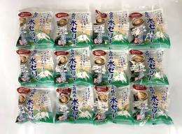究極の水ゼリーお得な12個セット(抹茶シロップ・きな粉付)