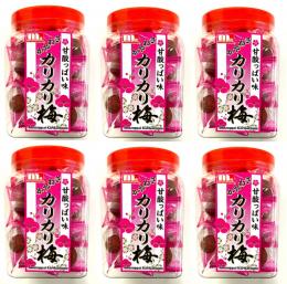 カリカリ梅ポットD150g×6個