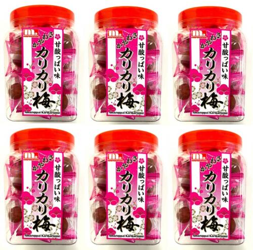 カリカリ梅ポットD150g×6個